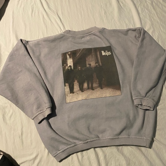 Vintage The Beatles Double Sided Graphic Sweatshirt Mens XL Apple Corps 1991 - Picture 12 of 14